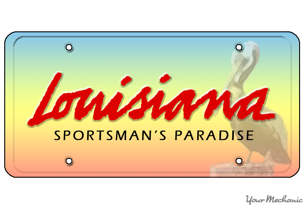 How to Buy a Personalized License Plate in Louisiana YourMechanic Advice